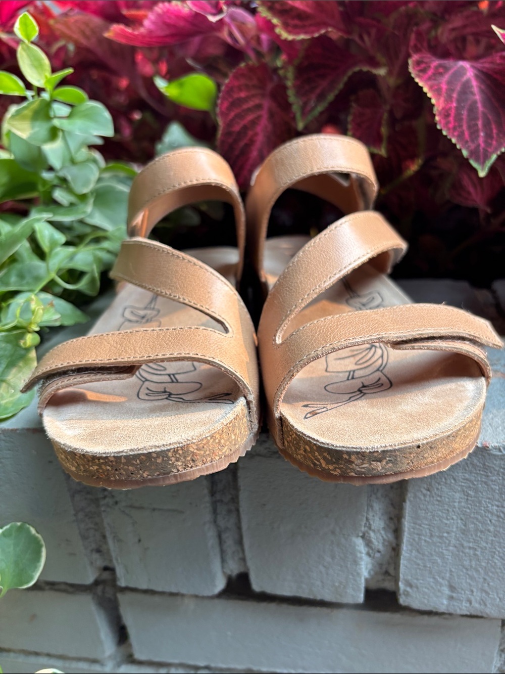 Josef Seibel Tonga 25 Leather Sandals Contoured Cork Adjustable Straps 78519 - Picture 6 of 12